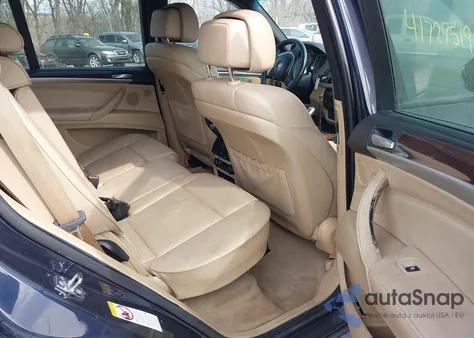 2008 BMW X5 4.8I из США, поврежденный, VIN 5UXFE83538L161713